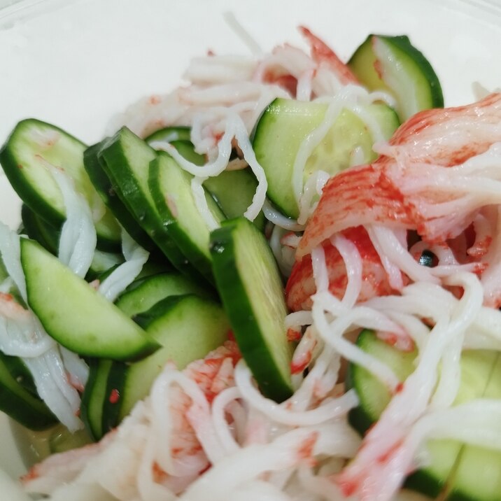 【男の宅飯】夏にさっぱり かにきゅう酢の物
